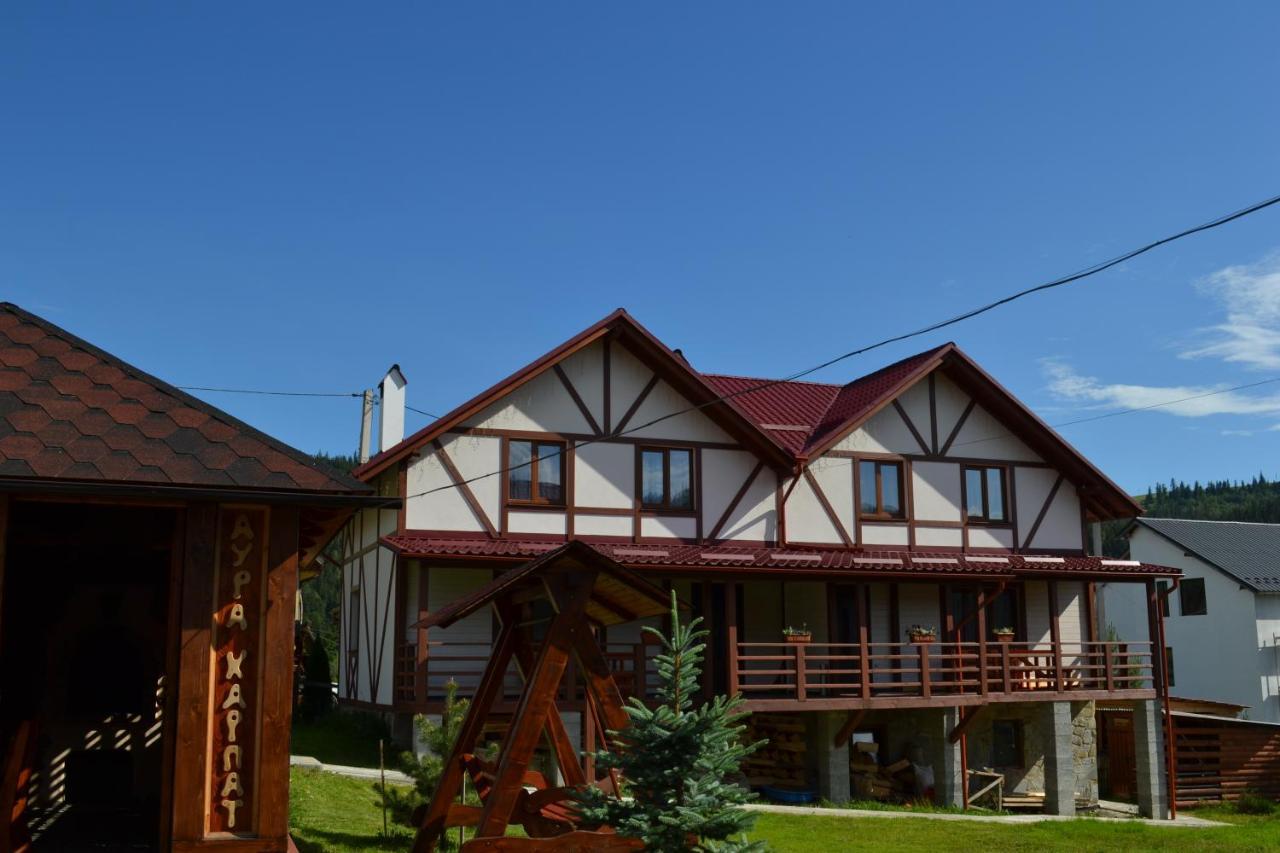 Hotel Aura Karpat Bukovel Esterno foto