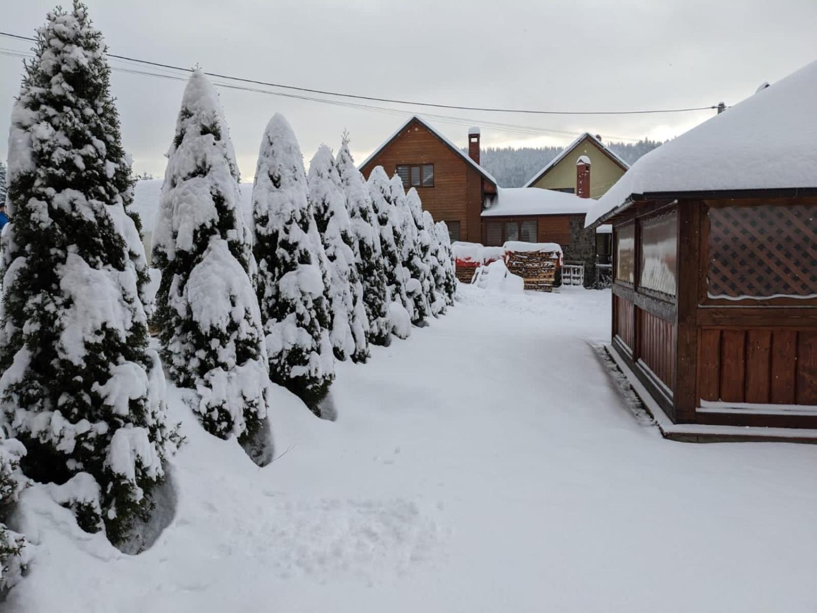 Hotel Aura Karpat Bukovel Esterno foto