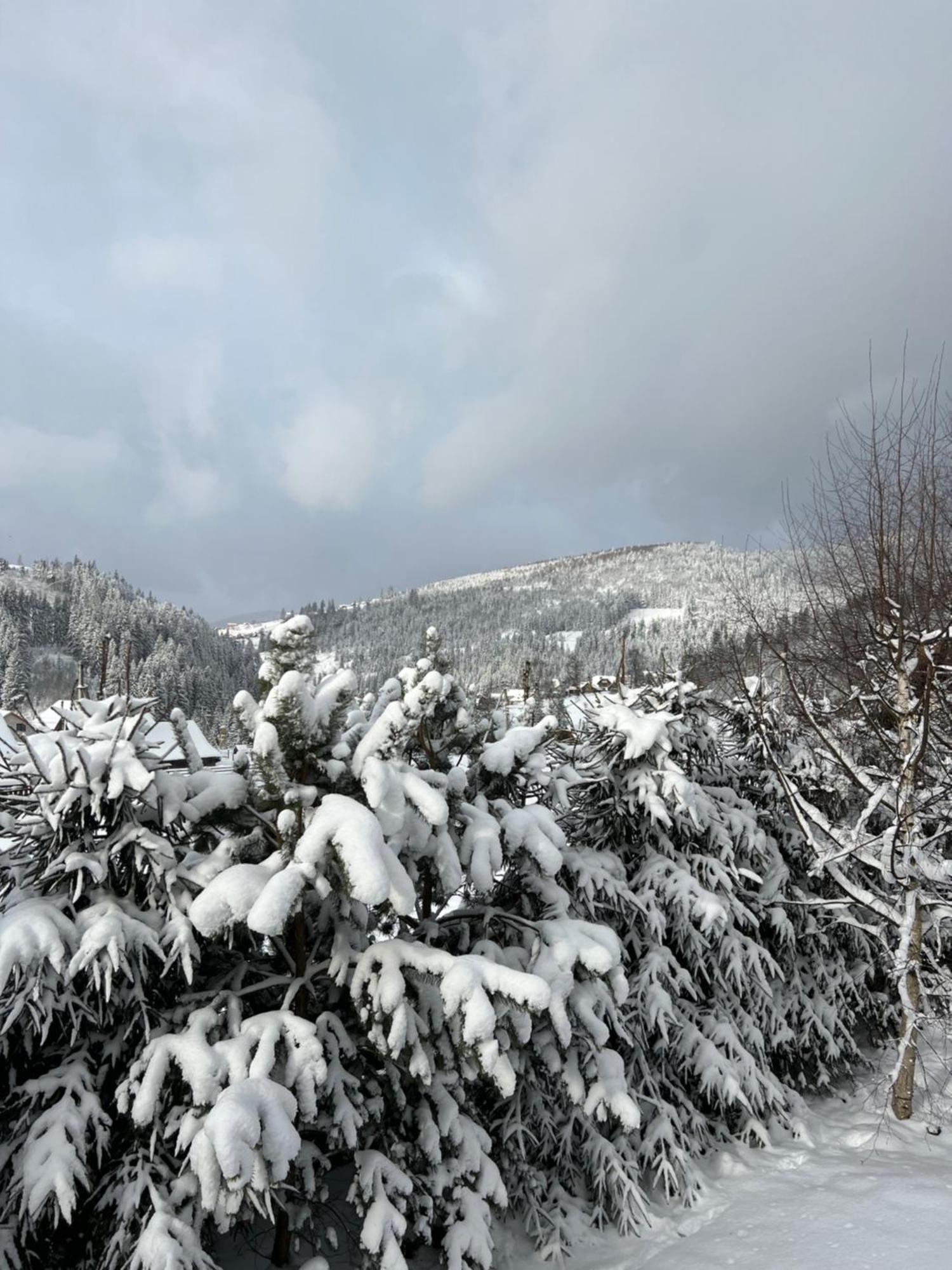 Hotel Aura Karpat Bukovel Esterno foto